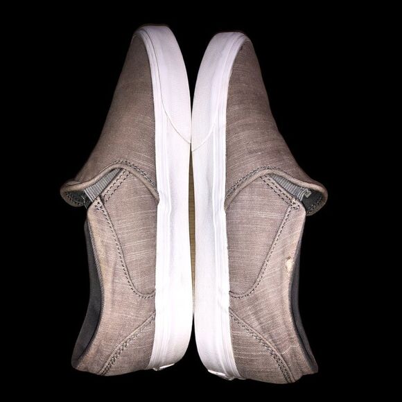 Vans slip on khaki color size 8.5 - Picture 2 of 9